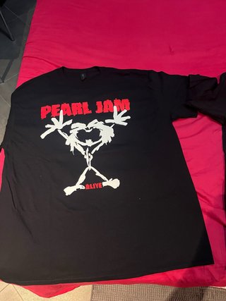 Pearl Jam T-shirt XL Nero - Alive