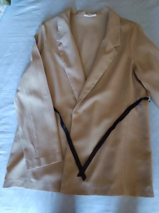 Blazer Chaqueta Americana Beige