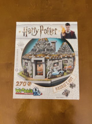 Puzzle 3D Harry Potter Hagrid's Hut Wrebbit