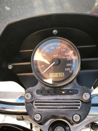 Harley Davidson 883 Low Negra