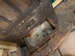 Estufa de leña de hierro fundido