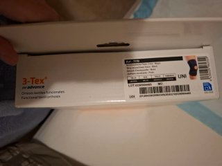 Rodillera Orliman 3-Tex Advance Negra