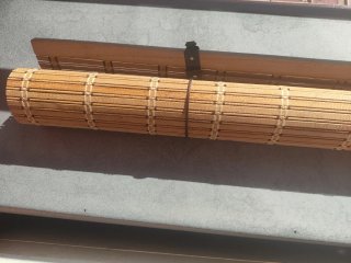 Estor enrollable bambú 120x180
