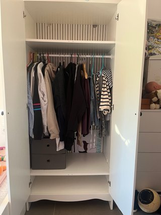 Armario infantil blanco IKEA