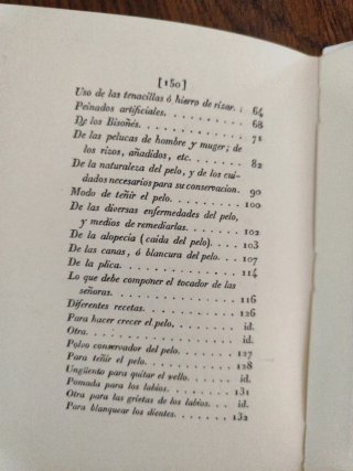 Libro peluquería arte de peinarse las señoras