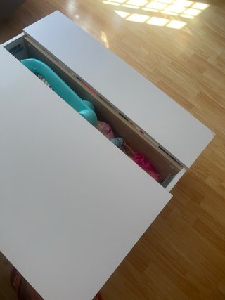 Mesa de centro blanca