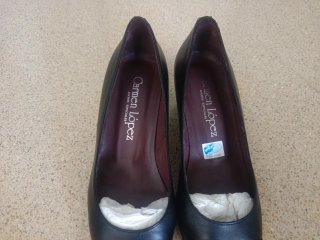 Zapatos de piel Carmen López Talla 37