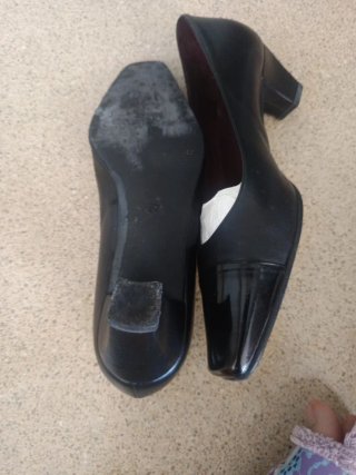 Zapatos de piel Carmen López Talla 37