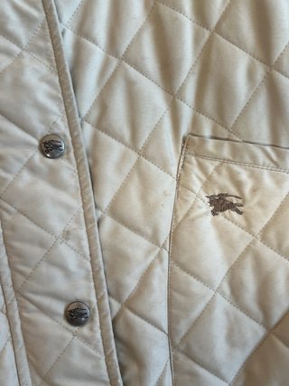 Chaqueta acolchada Burberry Beige