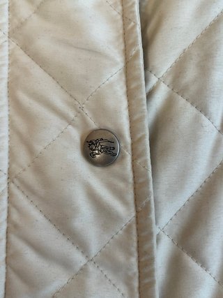 Chaqueta acolchada Burberry Beige