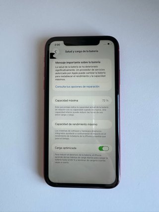 iPhone 11 Rojo 64GB