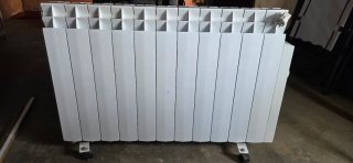 Radiador eléctrico blanco