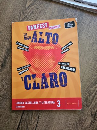 Lengua castellana y literatura 3 Secundaria