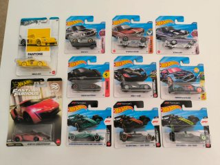 Lote 11 Coches Hot Wheels