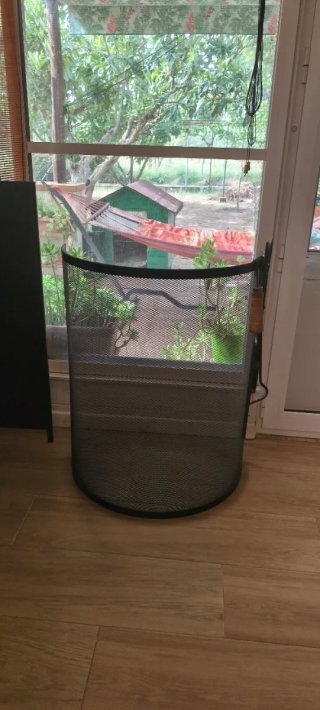 Estufa de leña hierro con accesorios