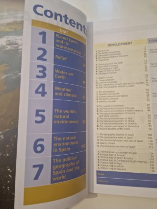 Geography, 1 Secondary Physical geography