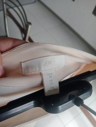 Gonna lunga in tulle H&M panna