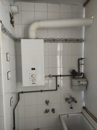 Calentador de gas natural Edesa 11 litros