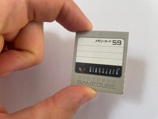 Memory Card originale Nintendo per GameCube, model