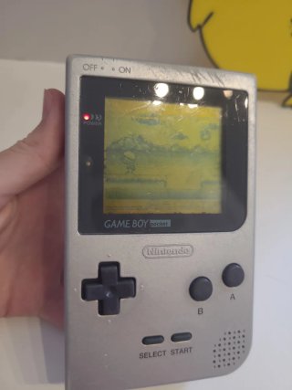 Nintendo Game Boy Pocket Plata