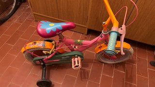 Bicicleta Barbie niña