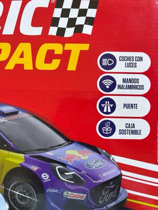 Scalextric Compact Chrono Masters + set curva