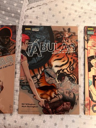 Fabulas - tres primeros tomos
