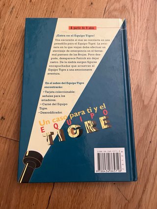 Libro UN CASO PARA TÍ Y EL EQUIPO TIGRE