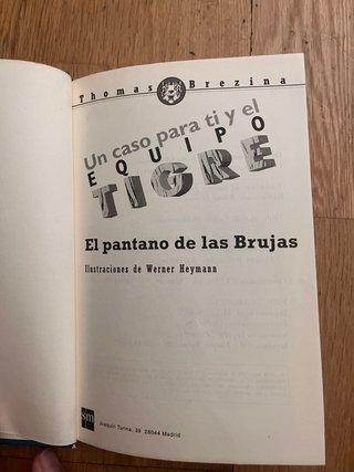 Libro UN CASO PARA TÍ Y EL EQUIPO TIGRE