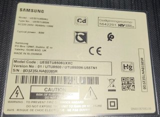 Samsung Smart TV 55 Cristal UHD Serie 8