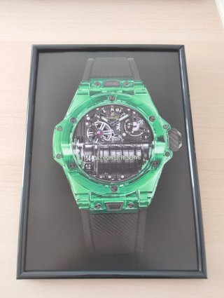 Anuncio Original Hublot con marco