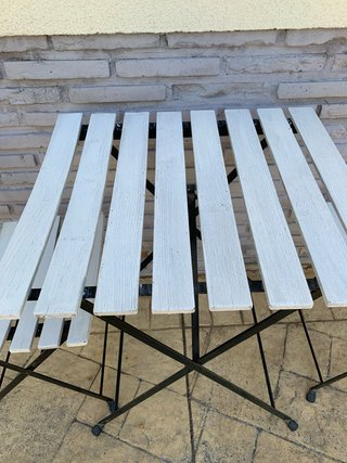 Conjunto mesa y sillas para jardín o terraza