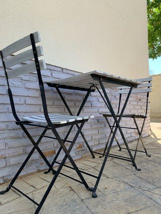 Conjunto mesa y sillas para jardín o terraza