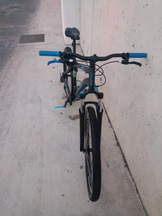 Bicicleta Rockrider ST 120 27.5 Negra/Azul