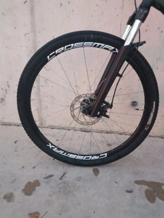 Bicicleta Rockrider ST 120 27.5 Negra/Azul