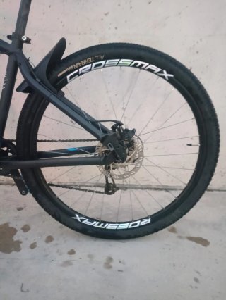 Bicicleta Rockrider ST 120 27.5 Negra/Azul