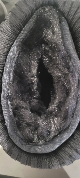 Botín calcetín negro