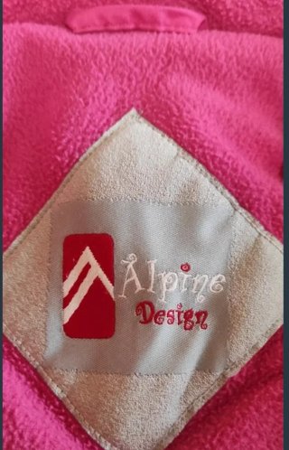 Anorak y Mono esquí niña talla 5