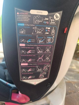 Silla Auto Babify Isofix Fix 360