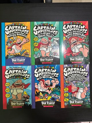 Colección Captain Underpants - edicion en ingles