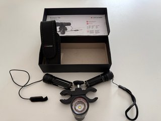 Linterna LEDLENSER P7 + Accesorios Montaje y Mando