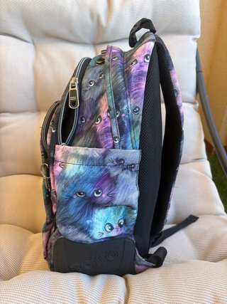 Mochila Totto Gatitos Galaxia