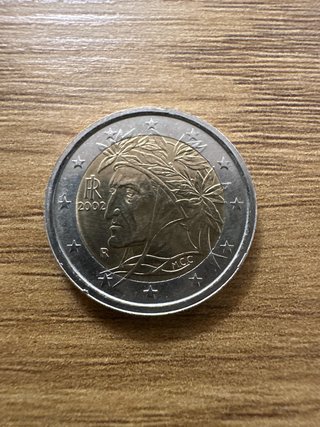 2 euros 2002 Italia M.C.C.