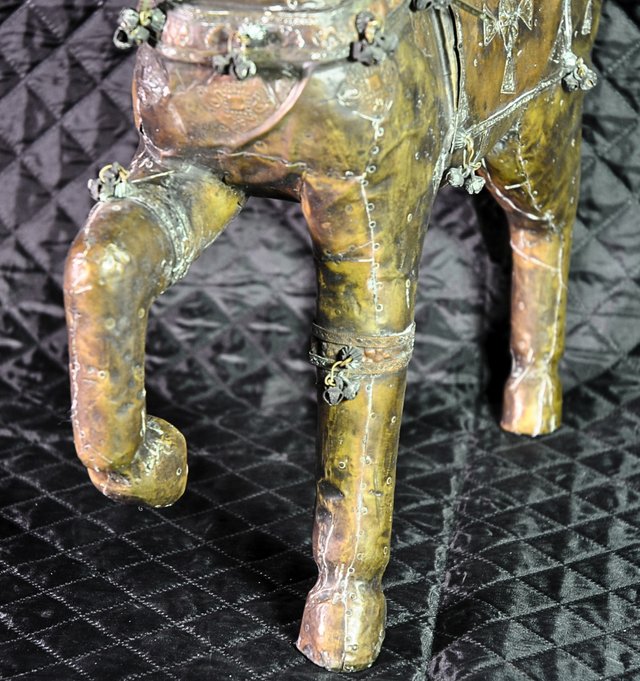 Caballo Metal Estilo Indio Tradicional