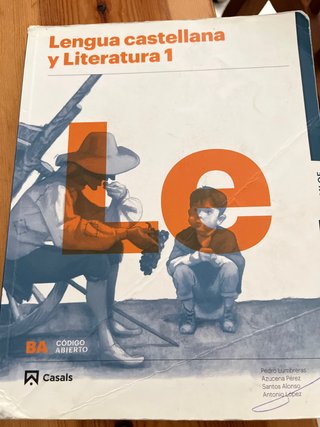 Lengua castellana y literatura 1, Le Bachillerato