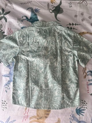 Camisa Mango niño hawaiana