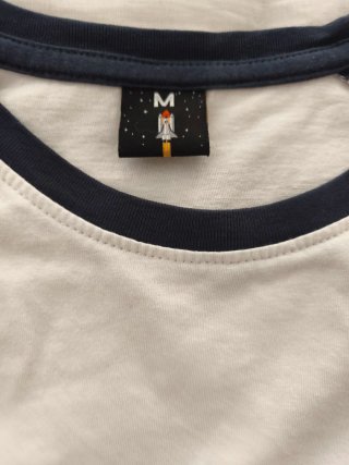 Camiseta NASA manga larga hombre Talla M