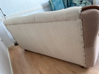 Sofá de 3 plazas con tapicería lavable