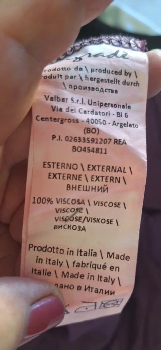 Abito estivo viscosa color prugna