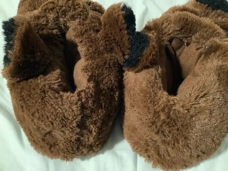 Zapatillas de peluche